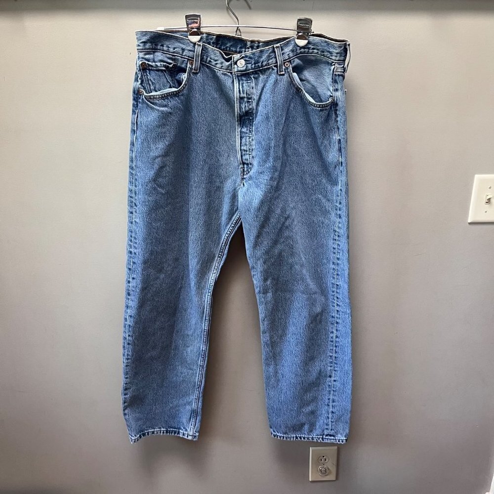Vintage 1990's Levi's 501 Button -Fly Jeans- 40x30‎